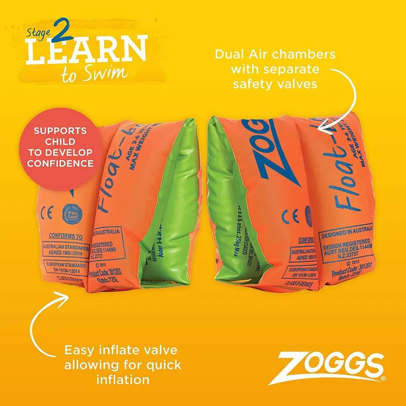Zoggs Float Bands 3-6 yrs-2